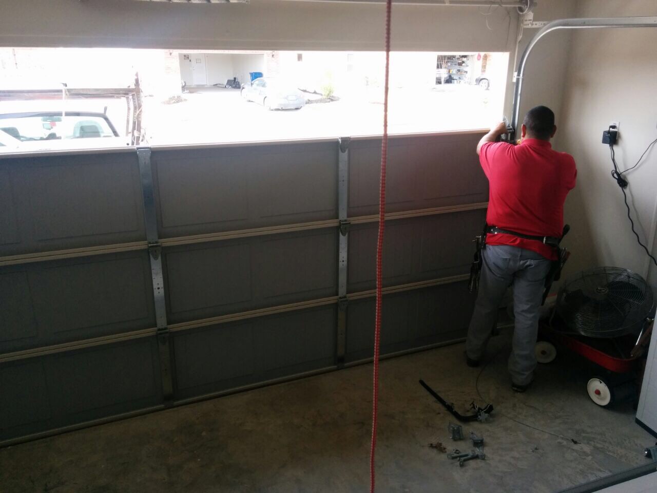 Repairing garage doors; take care of your security